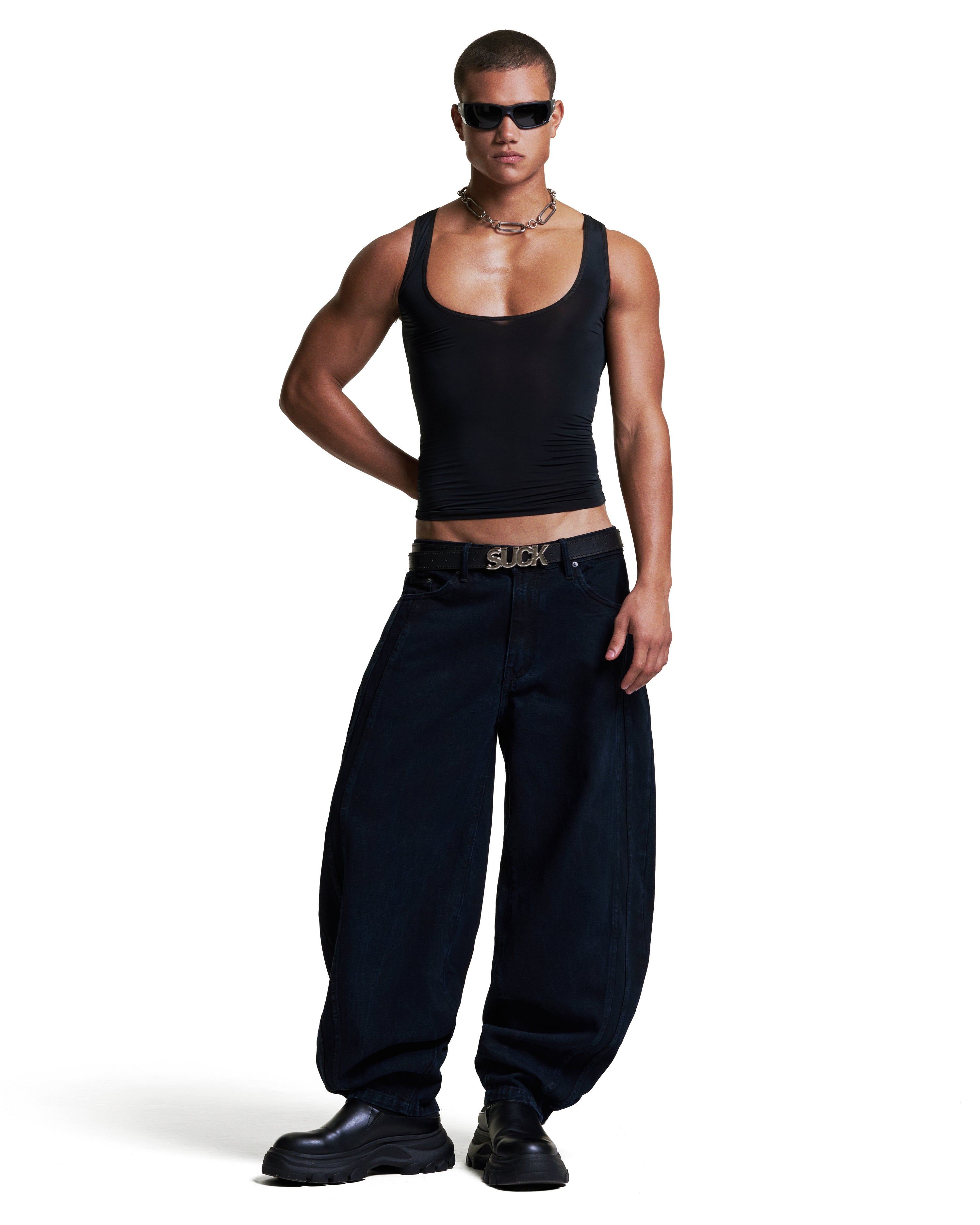 Calça Baggy Dark Blue