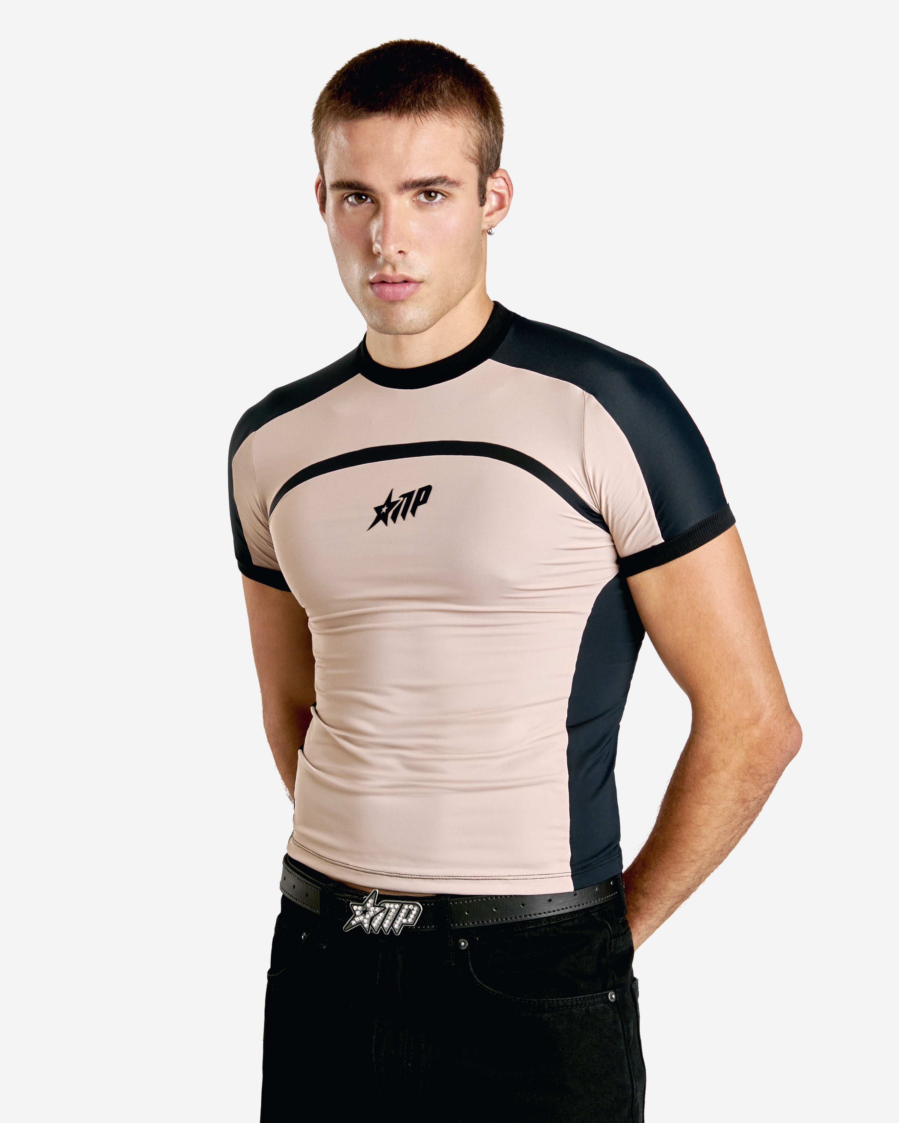 [Pré-Venda] Baby Tee Lycra ANP Areia