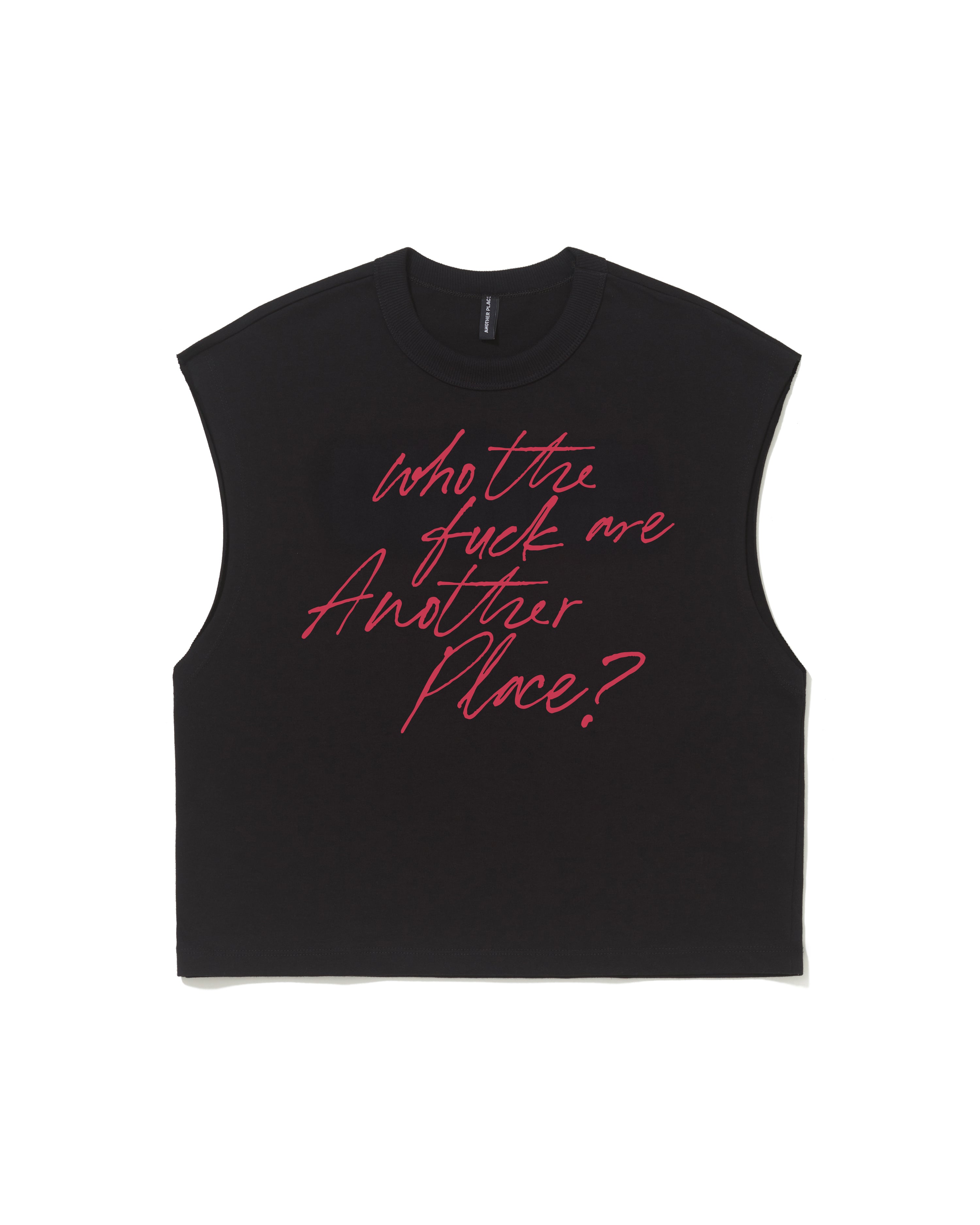 [Pré-Venda] Regata Maxi Shoulder Cropped WTF ANP Black