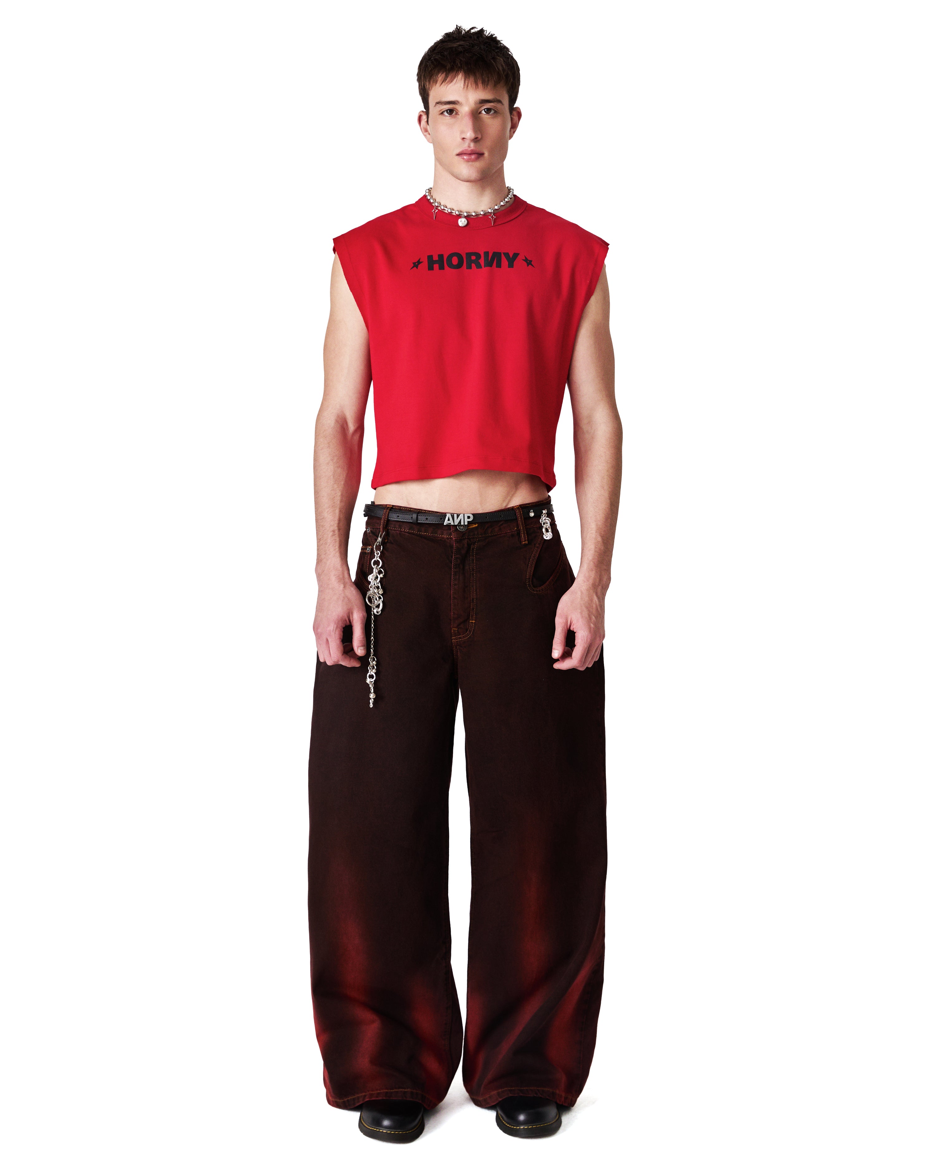 Calça Baggy Relax Red Flash
