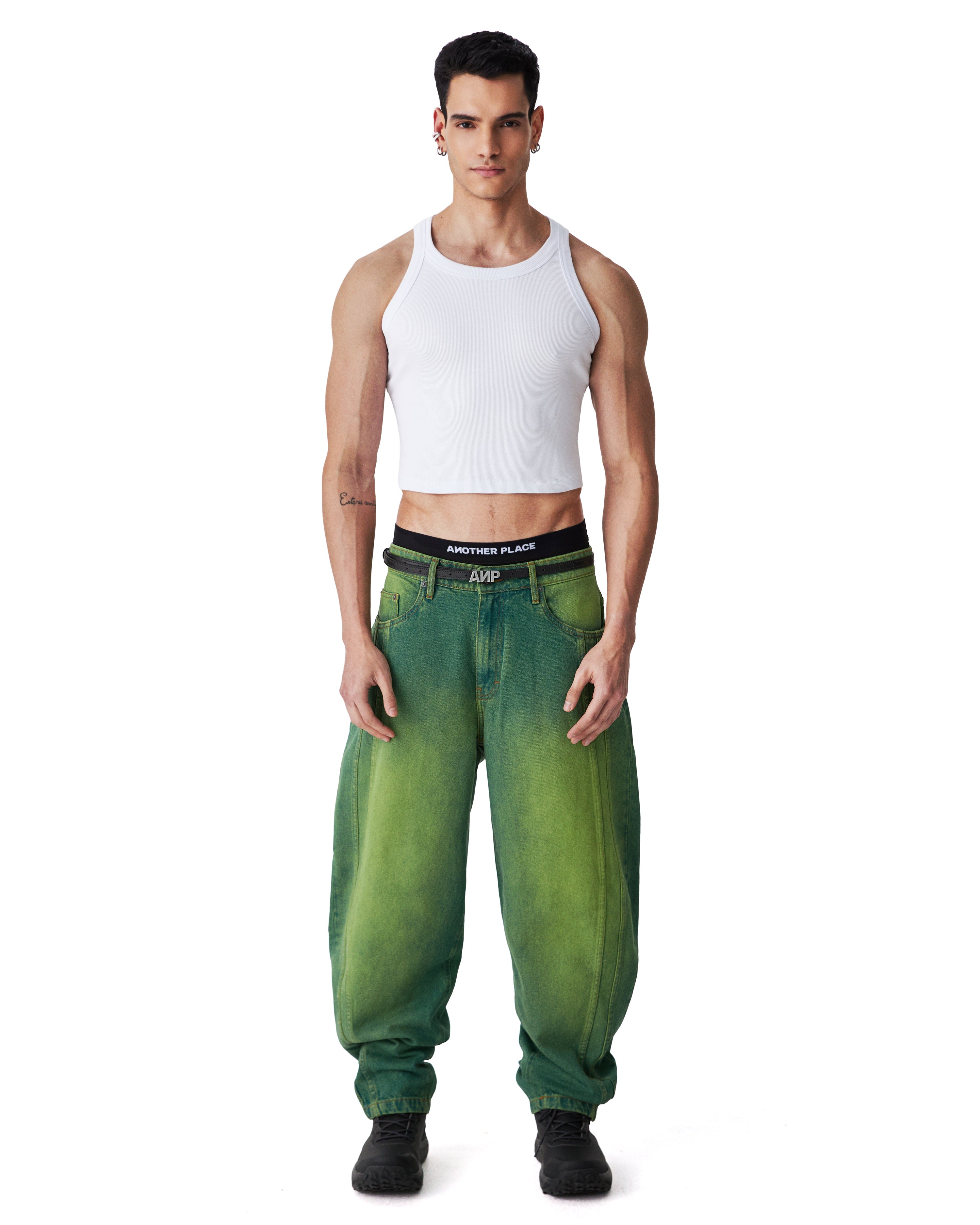 Calça Baggy Green
