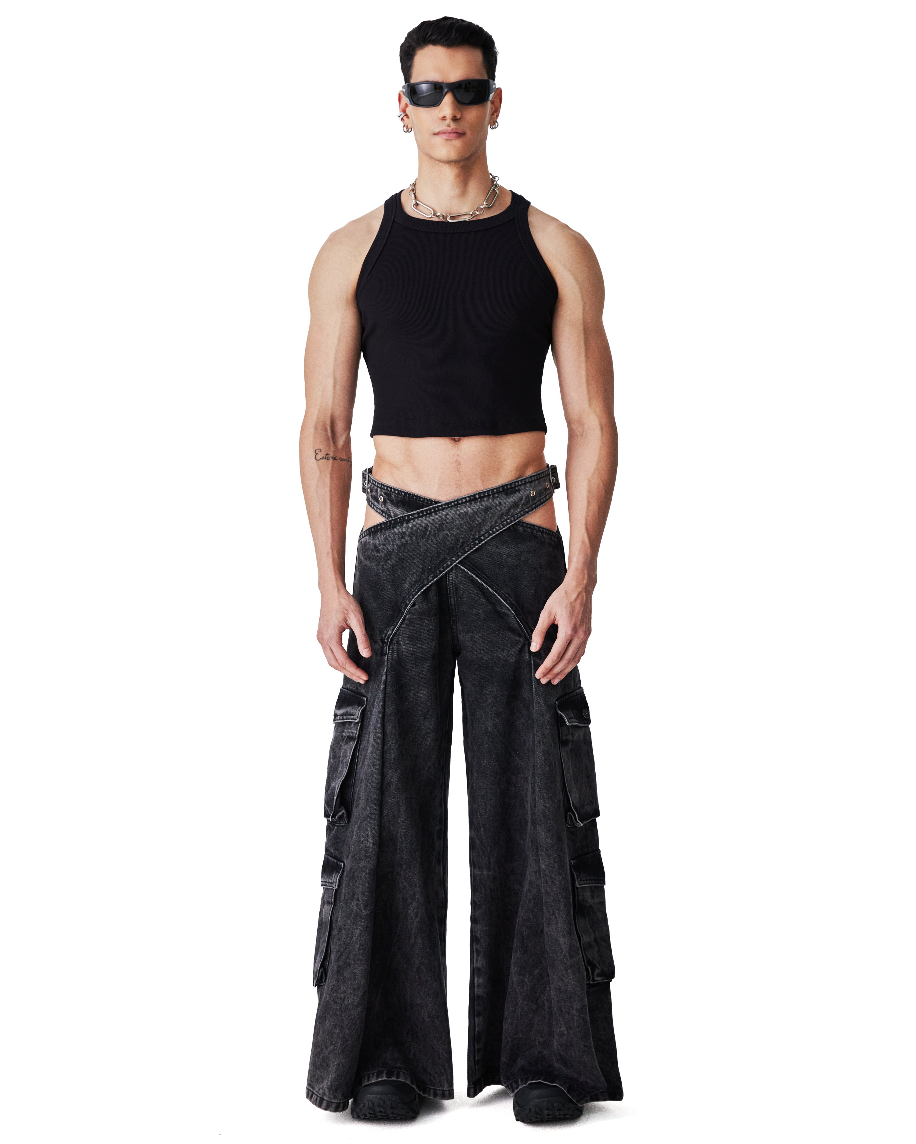 Calça Transpasse Stoned