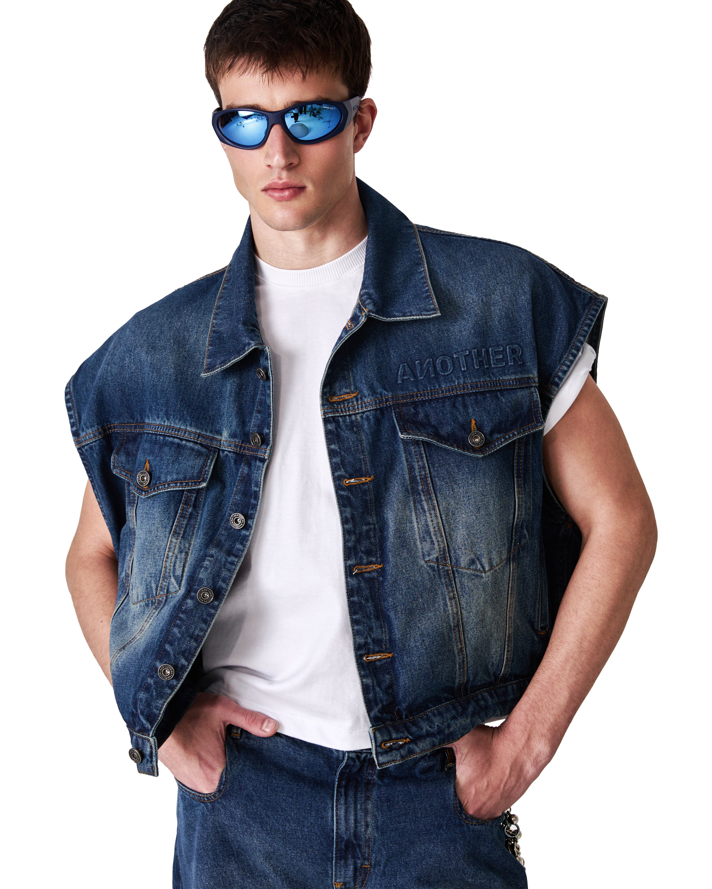 Colete Oversized Blue