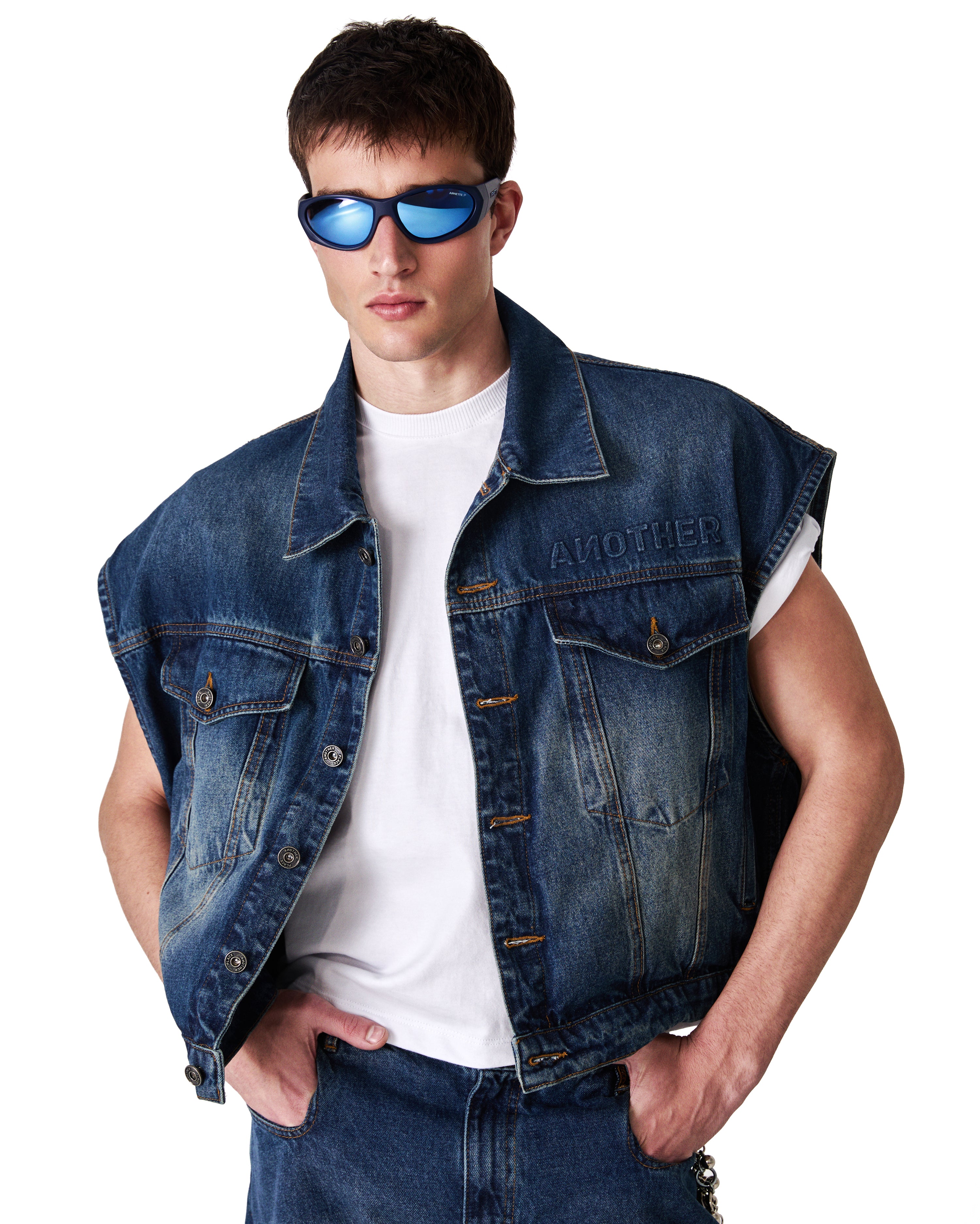 Colete Oversized Blue