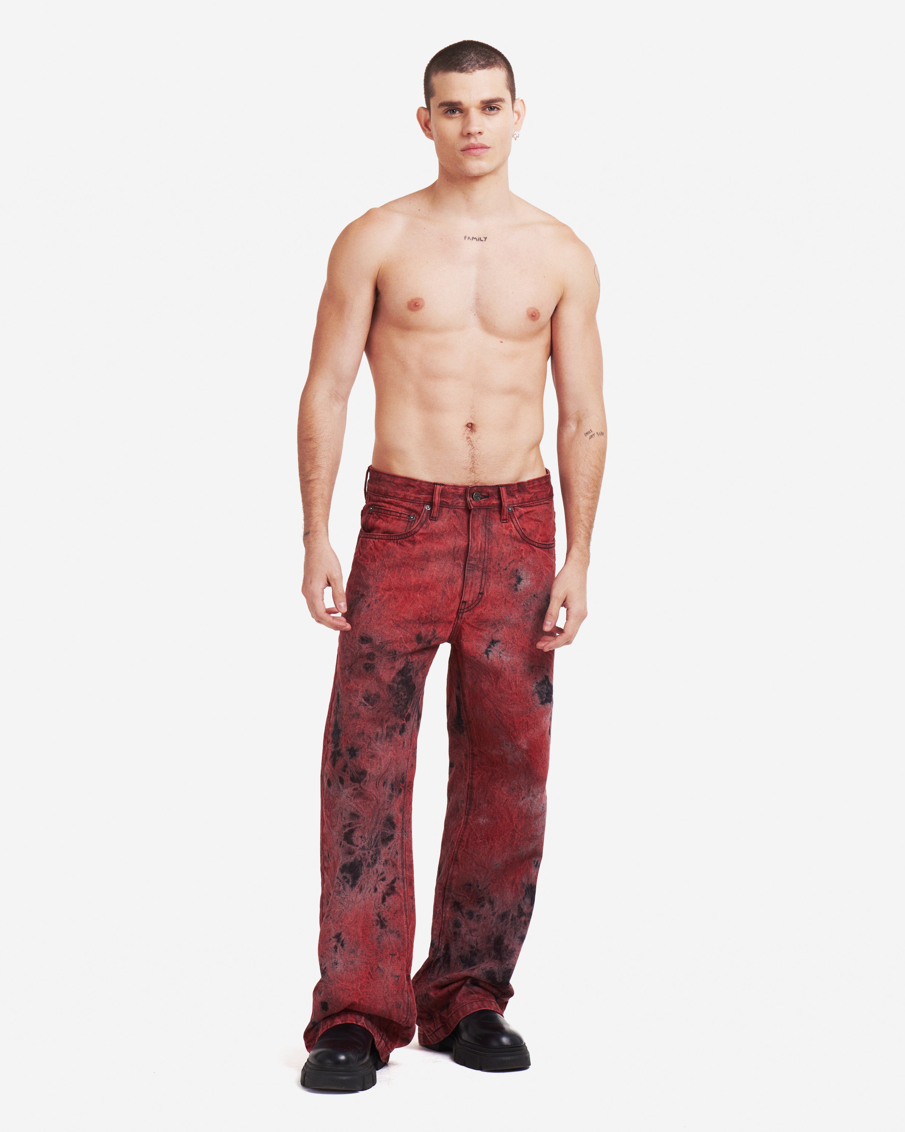 [Pré-venda] Calça Jeans Acid Red