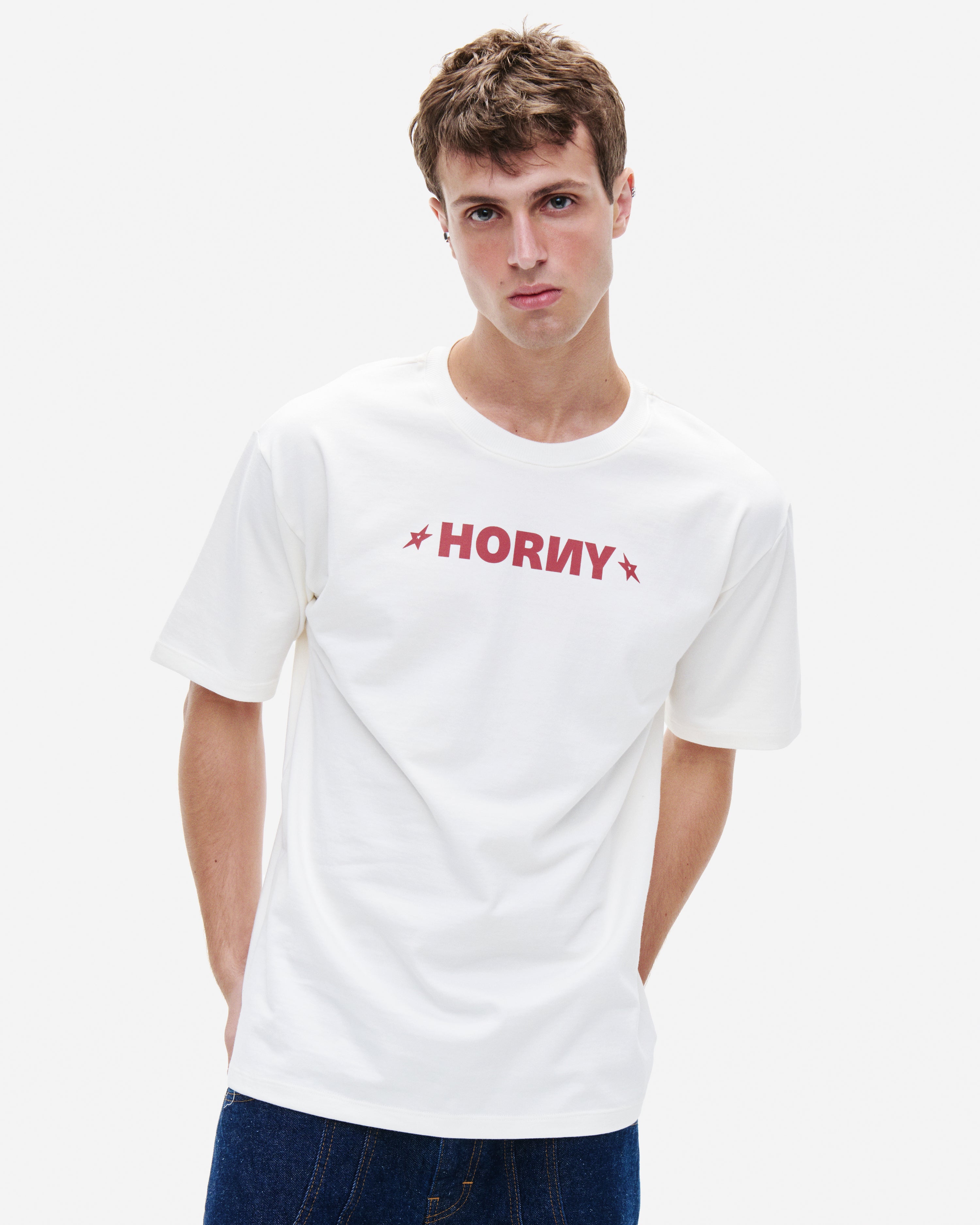 T-shirt Horny Off White